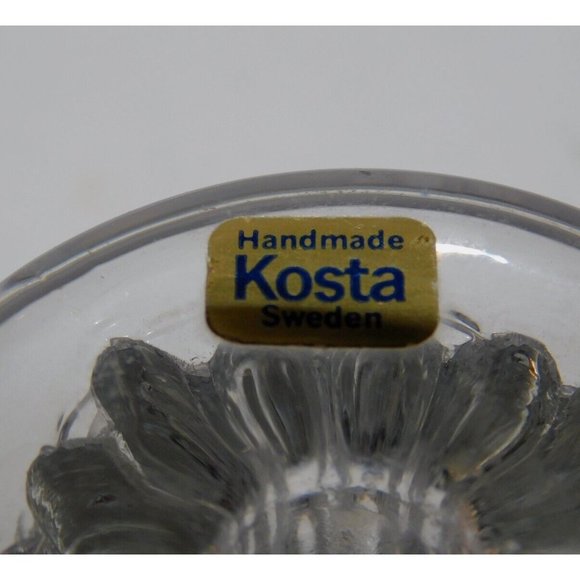 Vintage Kosta Boda Sweden Göran Wärff Rurik 2" Pillar Candle Holder - Picture 13 of 16